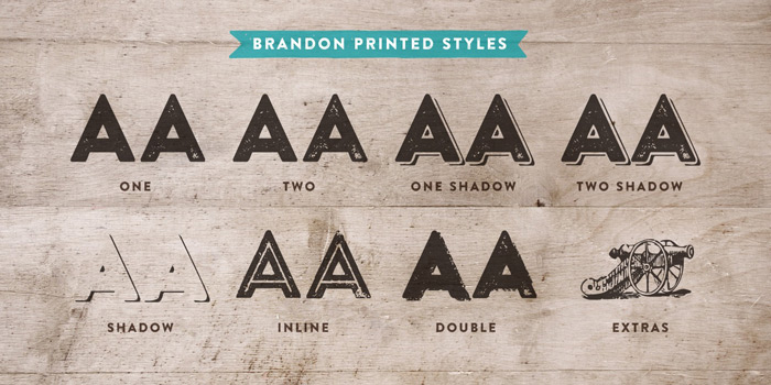 Type Love: Brandon Printed / on Design Work Life