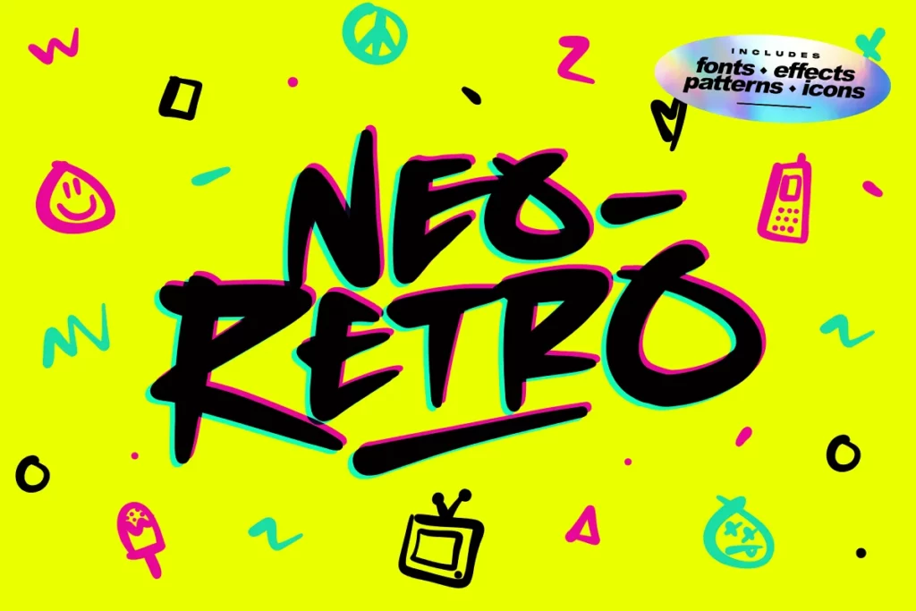 neo-retro-font-90s