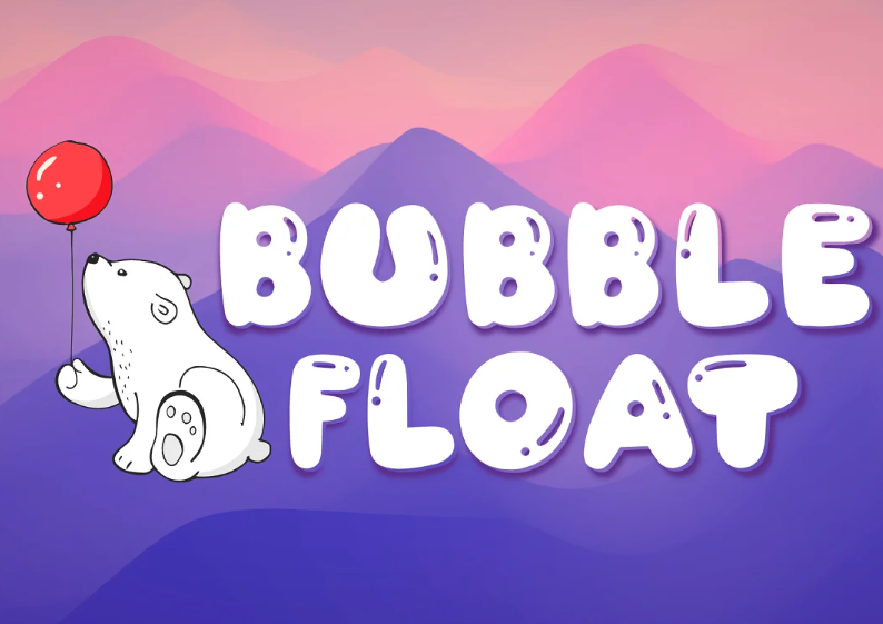 Bubble Float Fonts