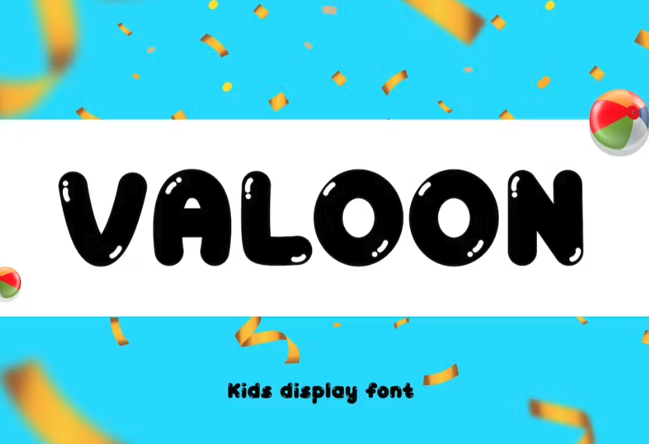 Valoon - Kids Display Font