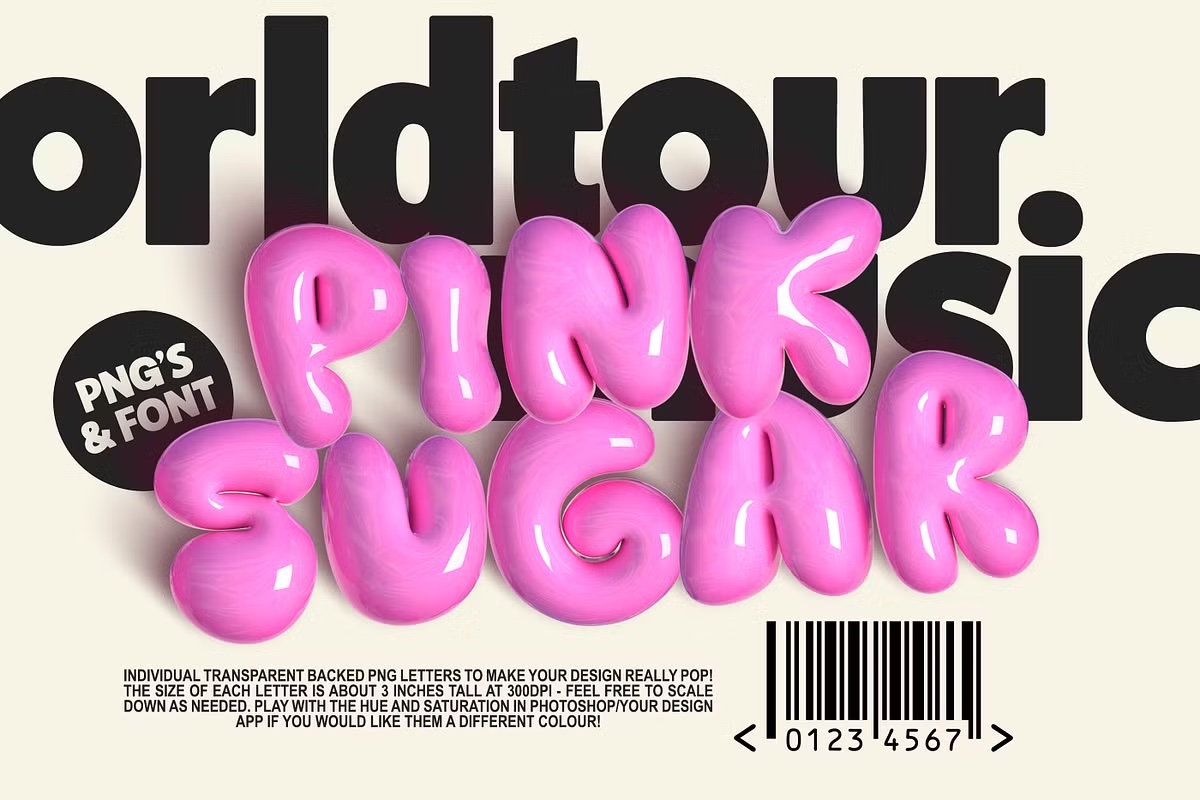 pink sugar