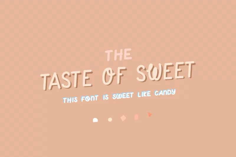 Taste of Sweet Font