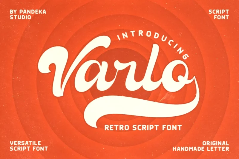 Valro Baseball Script Font