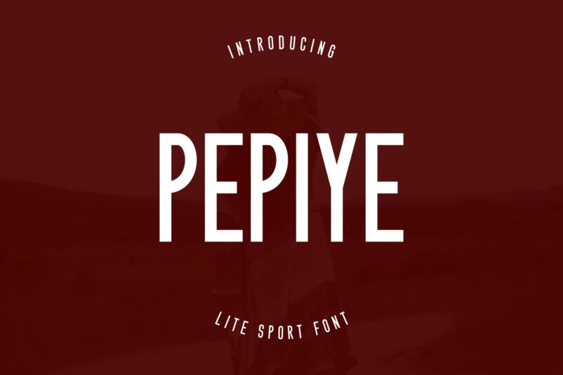 PEPIYE Font