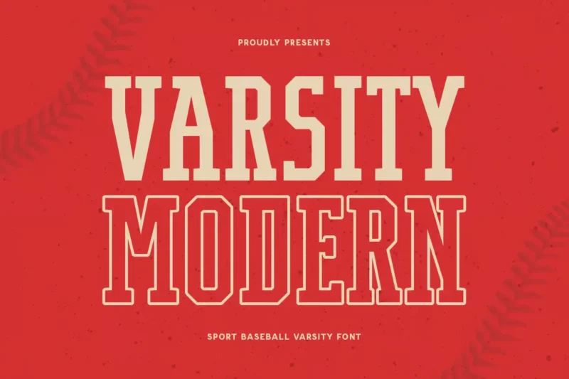 Varsity Modern Font