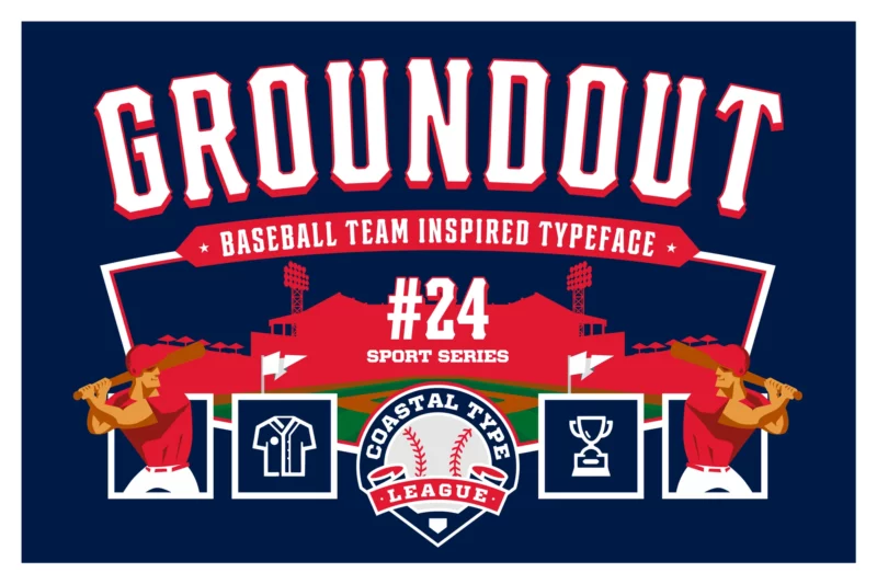 Groundout Font