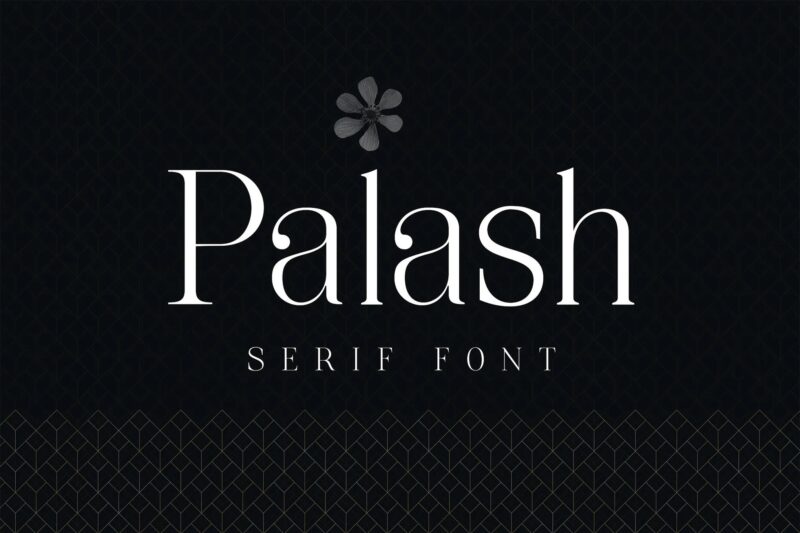 Palash - Serif Font