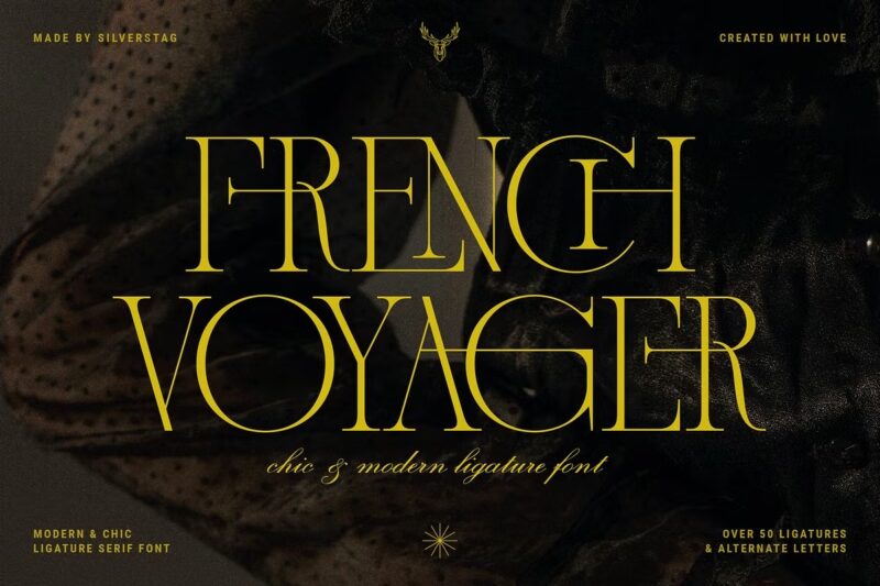 French Voyager Chic Ligature Serif