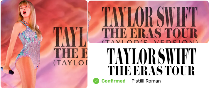 Eras tour font 