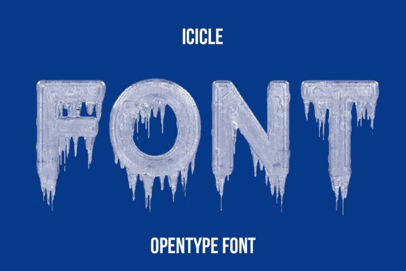 Icicle Font