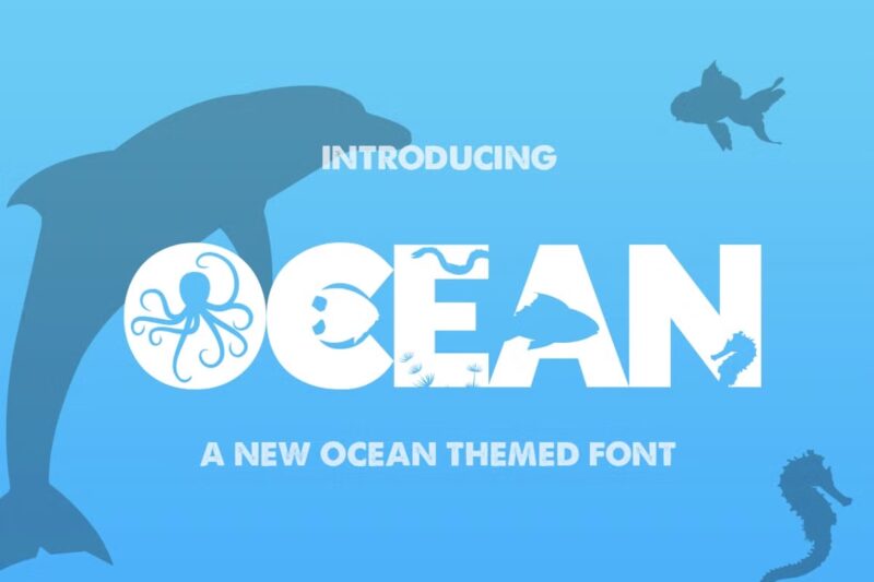 The Ocean Font