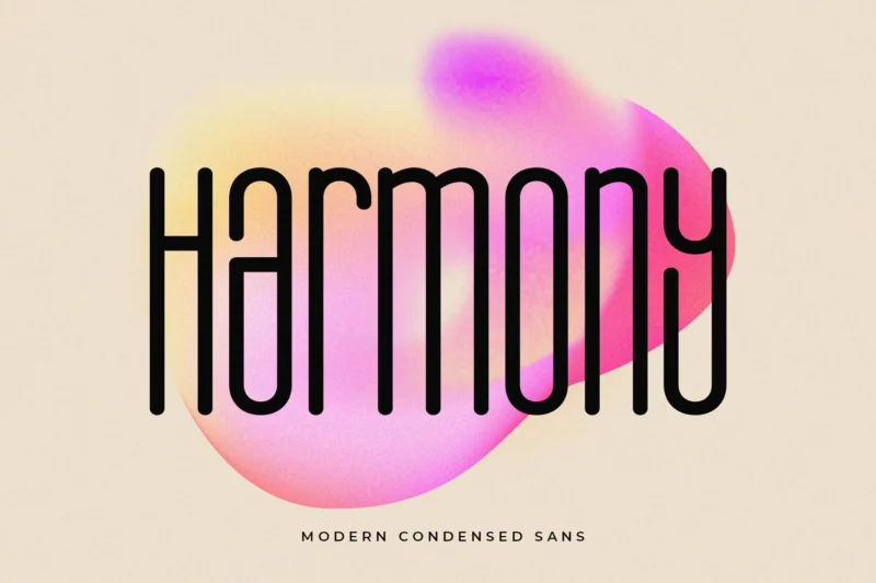 Harmony - Modern Condensed Sans