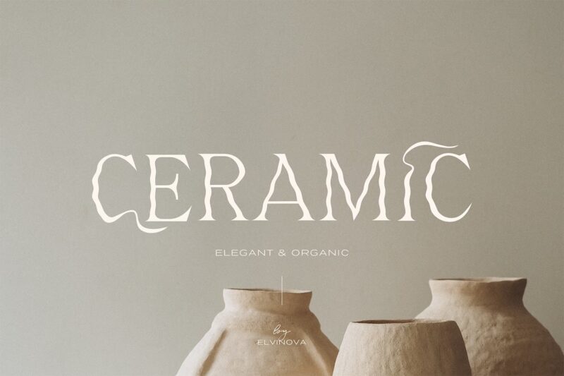 Ceramic Font