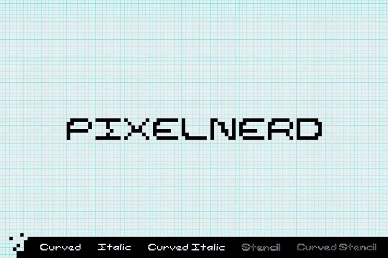 Pixelnerd Font