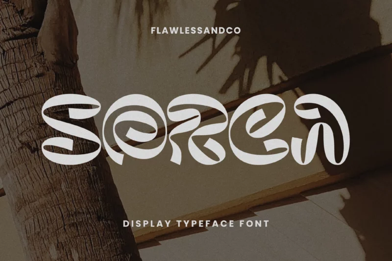 Sorca Display Typeface Font