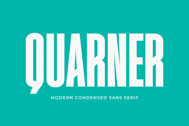 Quarner - Modern Condensed Sans