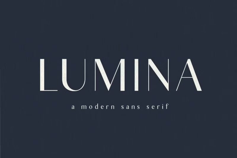 Lumina Font (Paid)