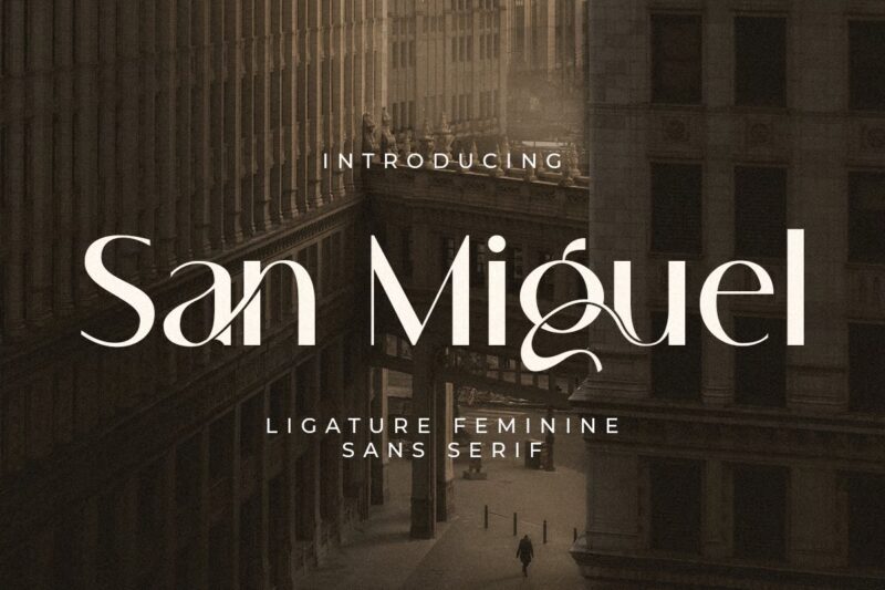 San Miguel Font (Paid)