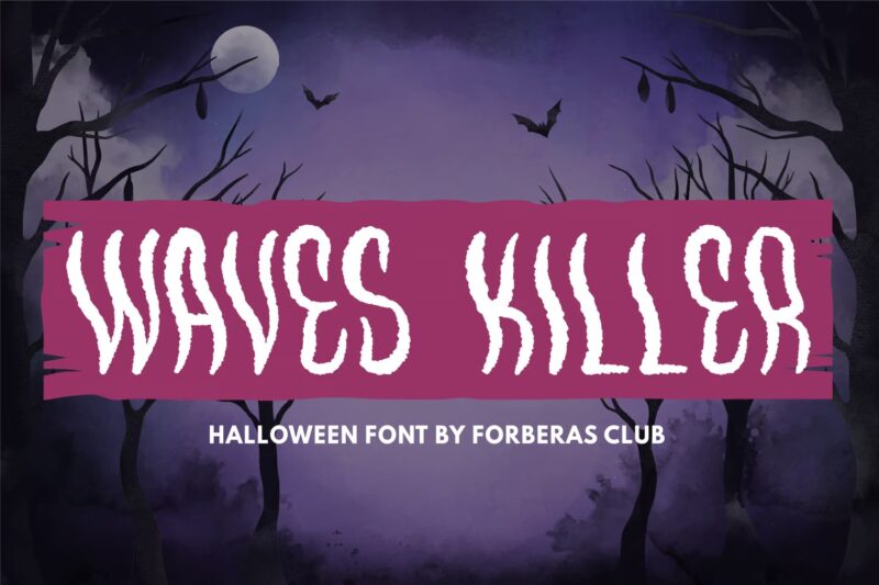 FC Waves Killer Font