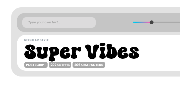 Super Vibes Font (Free)