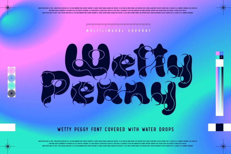 Wetty Penny font