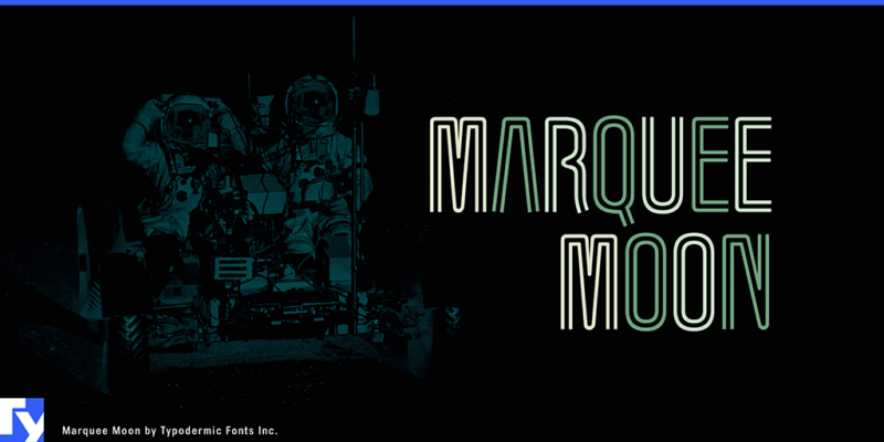 Marquee Moon Font