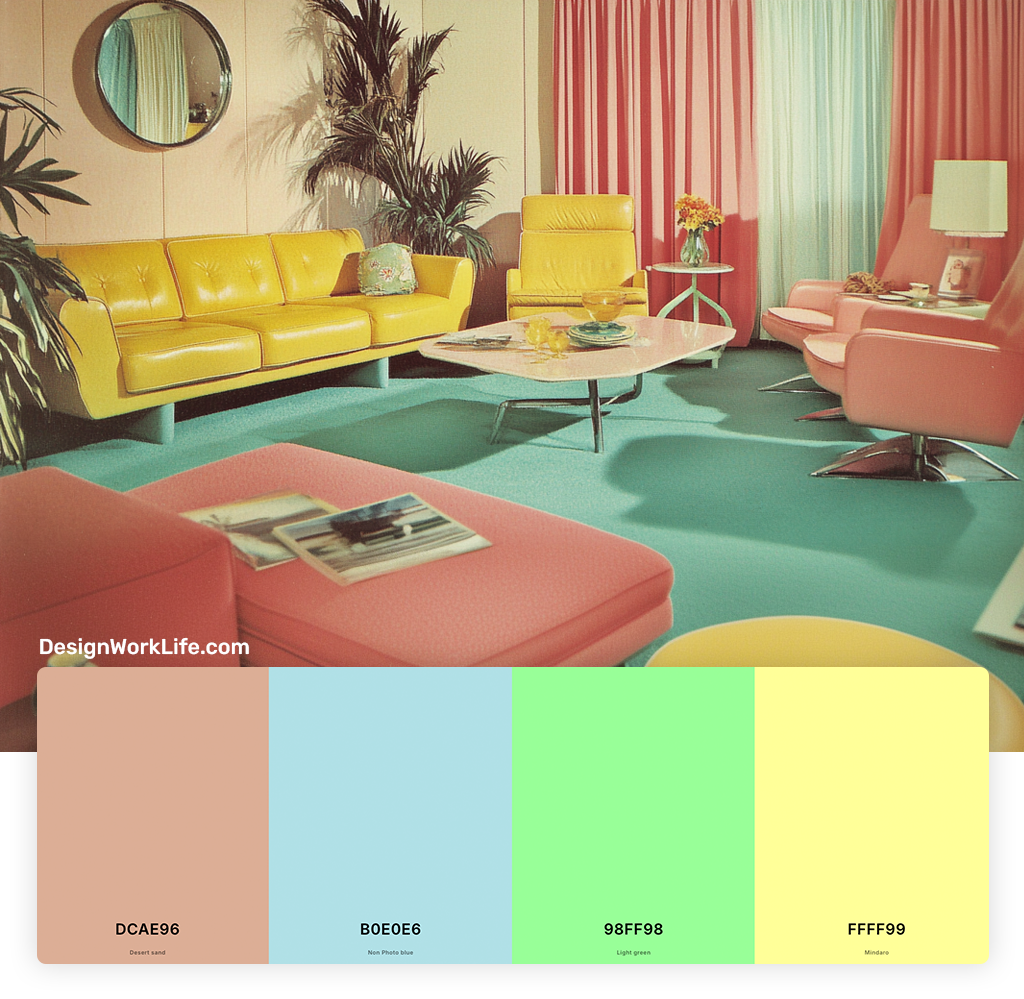 70s color palette 4