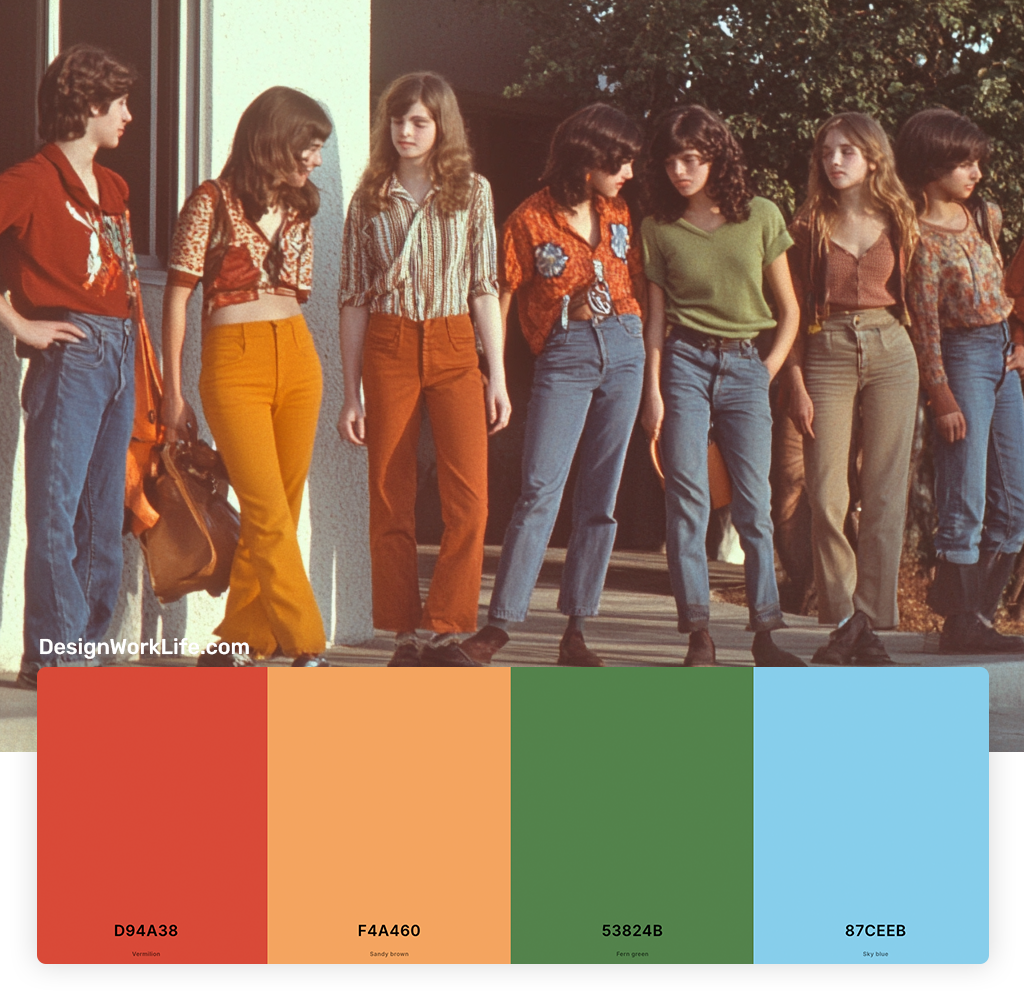 70s color palette 7