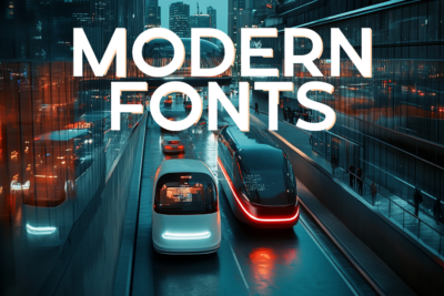 39 Best Modern Fonts for Cutting-Edge Designs (November 2024)