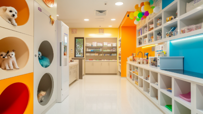 Building Trust Through Color and Design in a Veterinary Clinic