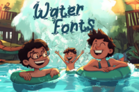 water fonts thumbnail