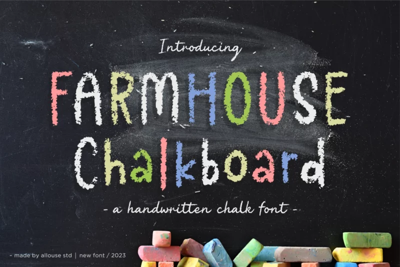 AL - Farmhouse Chalkboard