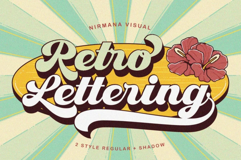 Retro Lettering