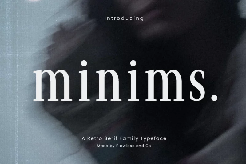 Minims Retro Serif Font Family