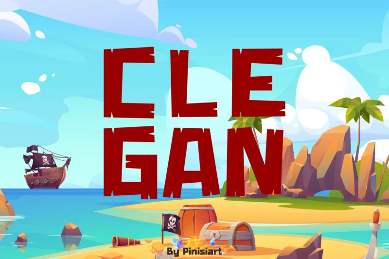 Gaming Font - Clegan