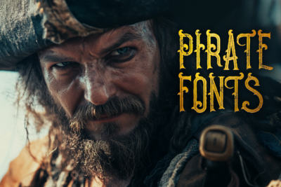 29 Pirate Fonts That Will “Shiver Ye Timbers”