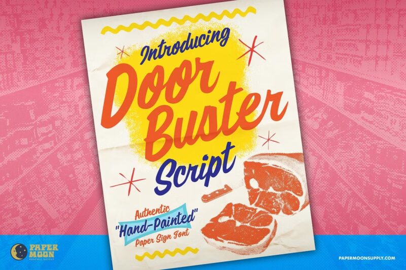 Doorbuster Script-Sign Painter Font