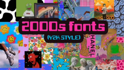 24+ Best 2000s Fonts For a Modern Y2K Feel