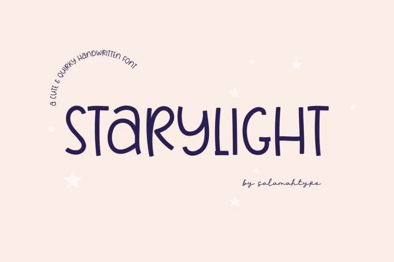 Starylight - Cute Font