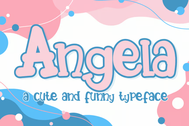 Angela - Cute Font