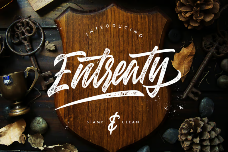 Entreaty Handlettering Instagram Font