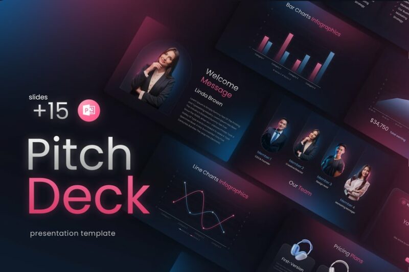 Pitch Deck PowerPoint Presentation Template