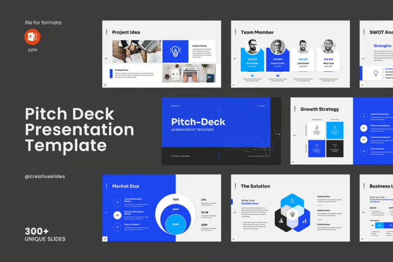 Pitch Deck PowerPoint Template