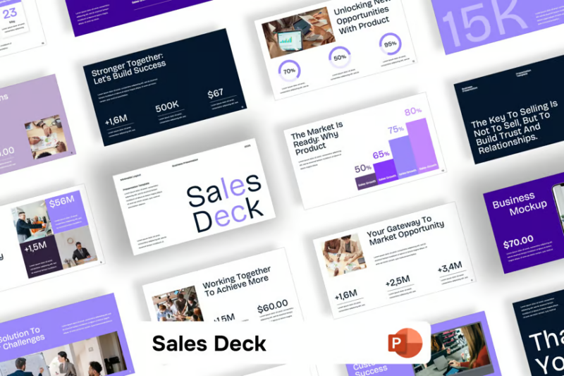 Purple Sales Deck