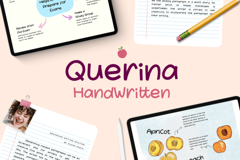 Querina - Cute Handwritten Font