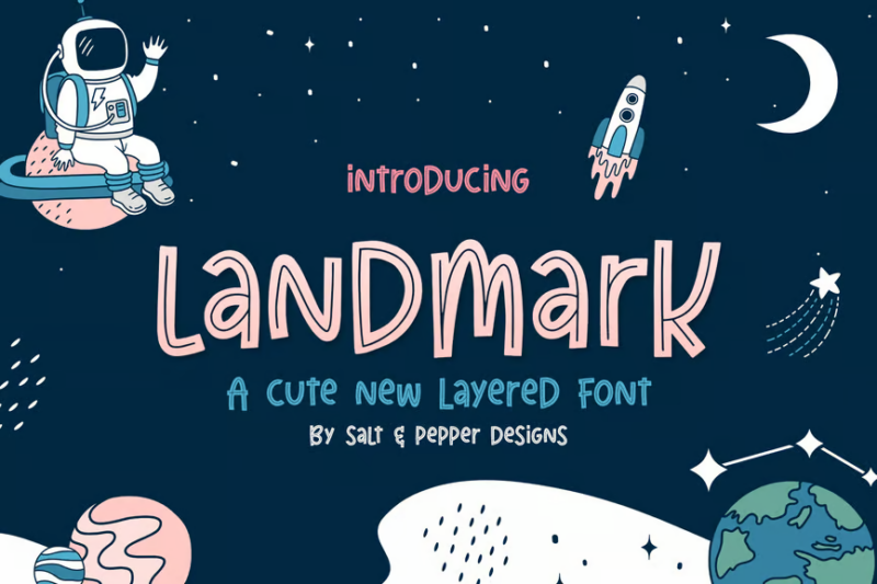 Landmark Font Trio