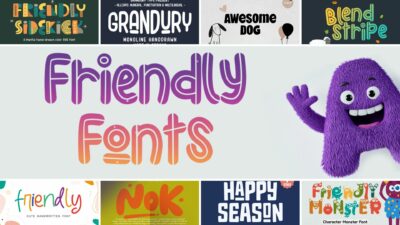 68 Friendly Fonts that Will Be Your New “BFF”