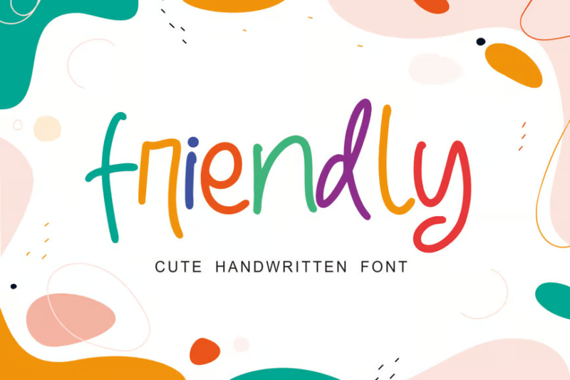 Friendly - Monoline Font