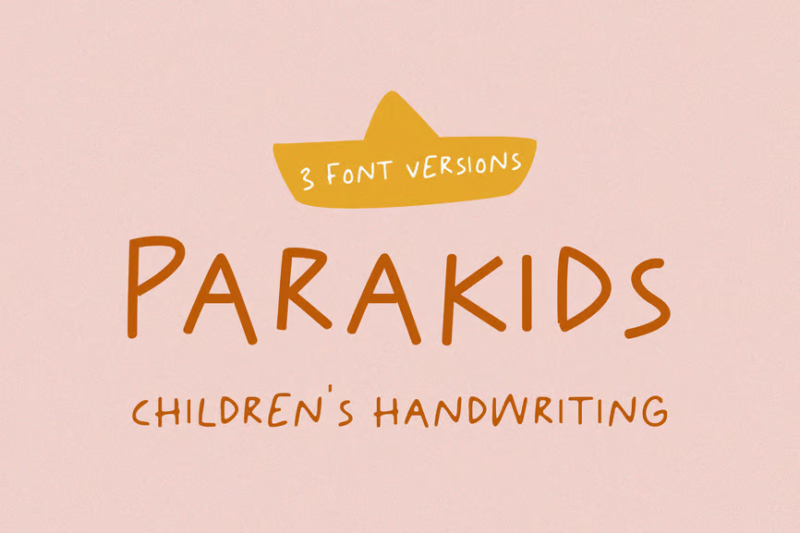 Parakids - Fun and Friendly Handwritten Font