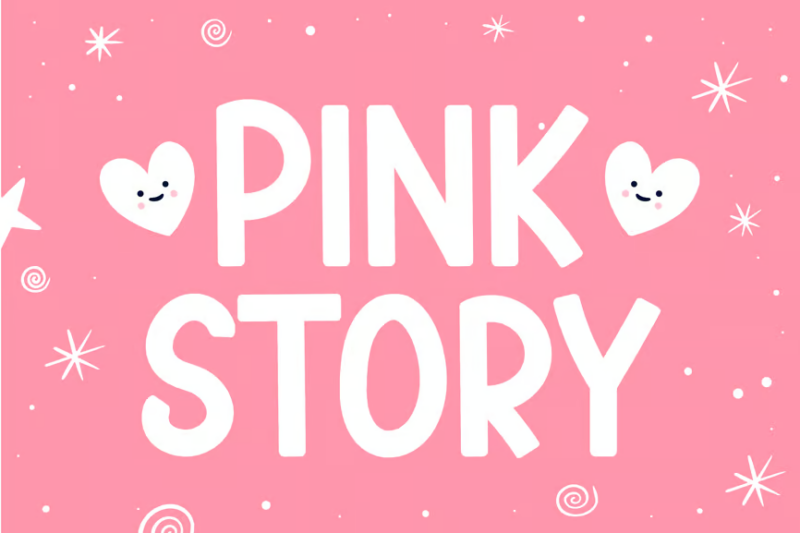 Pink Story - Cute Love Display Font